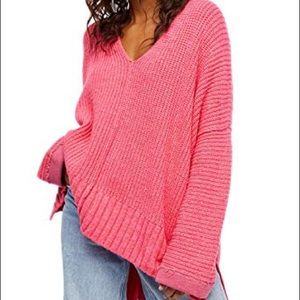 Free People Take Me Over Oversized Sweater